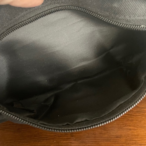 FRANNY "PACK" Fanny Pack Waist Bag Crossbody Black White zipper pockets pouch - Picture 5 of 7
